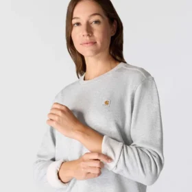 Camisola feminina leve de Tencel com gola redonda