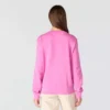 Camisola feminina leve de Tencel com gola redonda