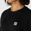 Camisola feminina leve de Tencel com gola redonda