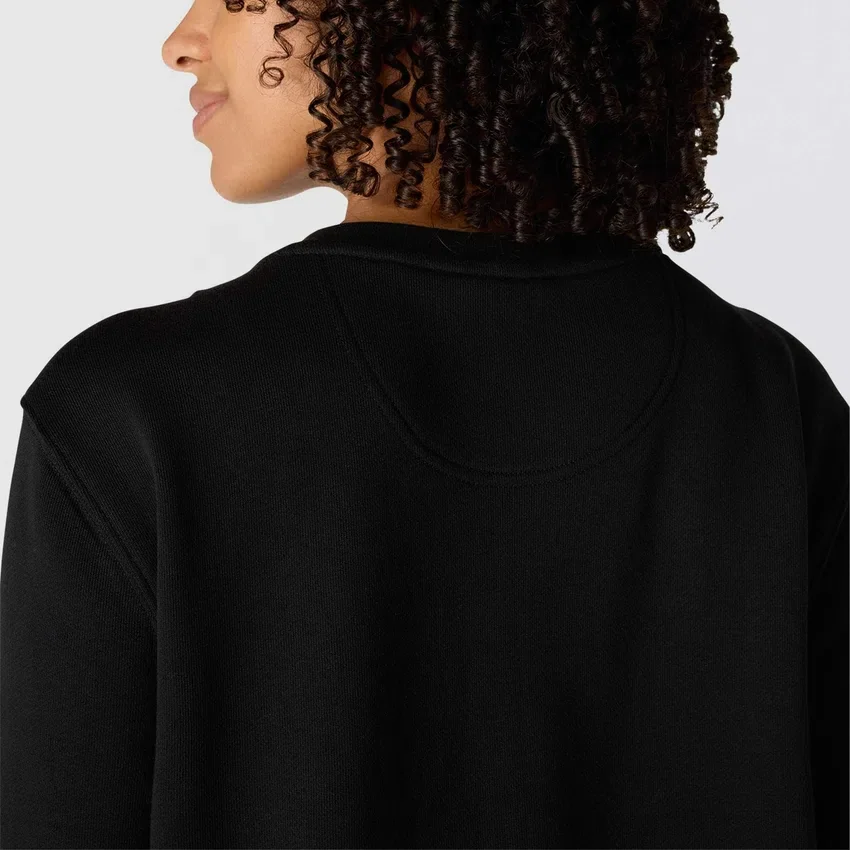 Camisola feminina leve de Tencel com gola redonda