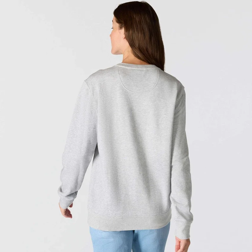 Camisola feminina leve de Tencel com gola redonda