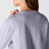 Camisola feminina leve de Tencel com gola redonda