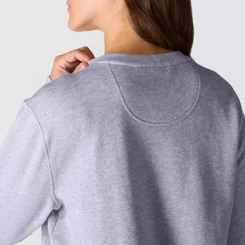Camisola feminina leve de Tencel com gola redonda