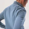 Camisola feminina leve em Tencel com meio fecho