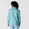 Camisola feminina leve em Tencel com meio fecho