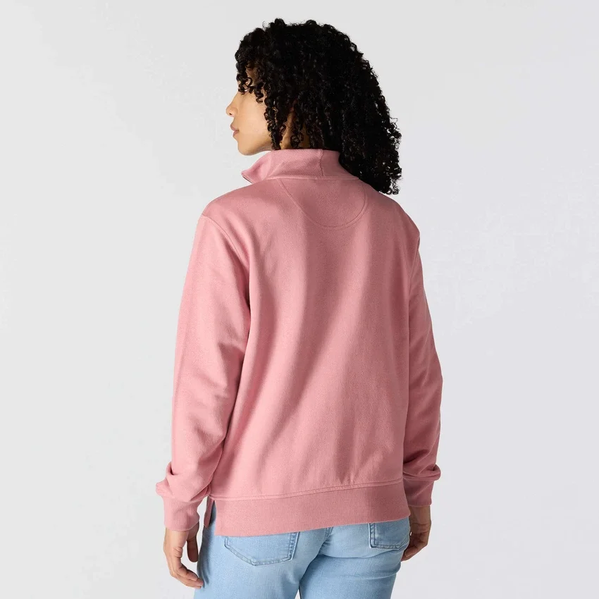 Camisola feminina leve em Tencel com meio fecho