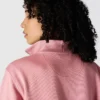 Camisola feminina leve em Tencel com meio fecho