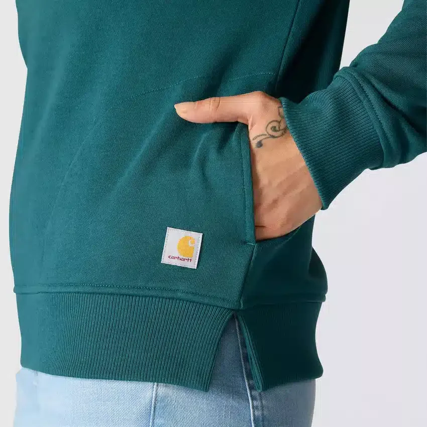 Camisola feminina leve em Tencel com meio fecho