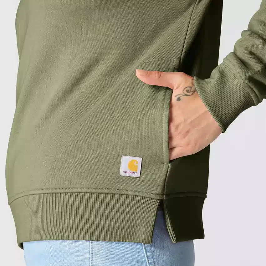 Camisola feminina leve em Tencel com meio fecho