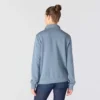 Camisola feminina leve em Tencel com meio fecho