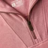 Camisola feminina leve em Tencel com meio fecho