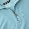 Camisola feminina leve em Tencel com meio fecho