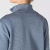Camisola feminina leve em Tencel com meio fecho