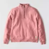 Camisola feminina leve em Tencel com meio fecho