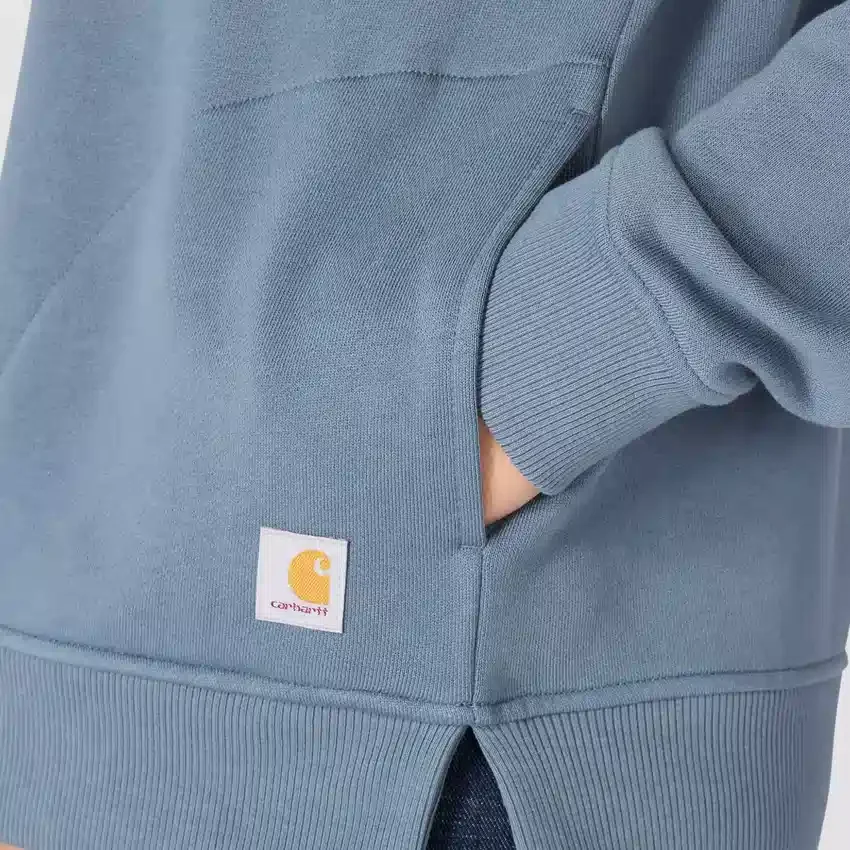 Camisola feminina leve em Tencel com meio fecho