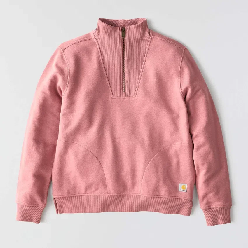 Camisola feminina leve em Tencel com meio fecho