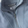 Camisola feminina leve em Tencel com meio fecho