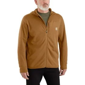 Camisola Force Fleece-Lined Moisture Wicking Zip up Hoodie for Men
