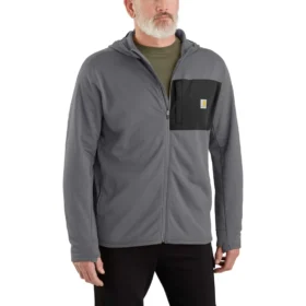 Camisola Force Fleece-Lined Moisture Wicking Zip up Hoodie for Men