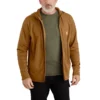 Camisola Force Fleece-Lined Moisture Wicking Zip up Hoodie for Men