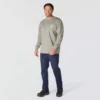 Camisola Henley de manguitos largos e corte largo Fr Force Dearborn para homem
