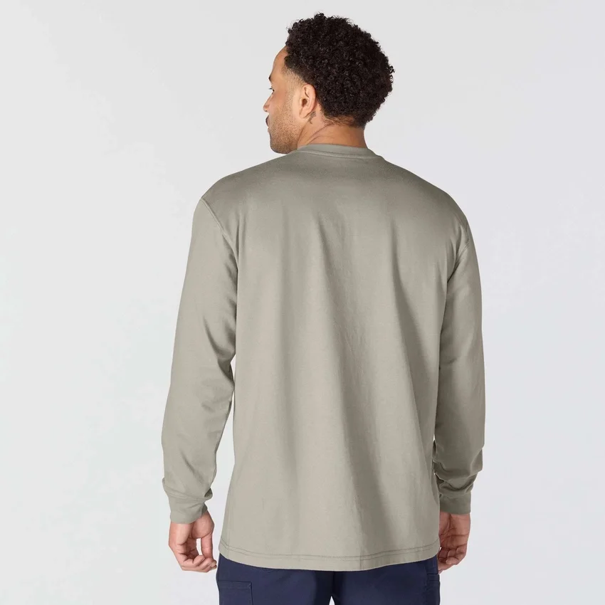 Camisola Henley de manguitos largos e corte largo Fr Force Dearborn para homem