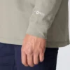 Camisola Henley de manguitos largos e corte largo Fr Force Dearborn para homem