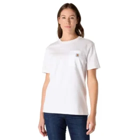 Camisola icónica K87 de corte largo e tecido pesado com bolsos para mulher