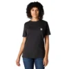 Camisola icónica K87 de corte largo e tecido pesado com bolsos para mulher