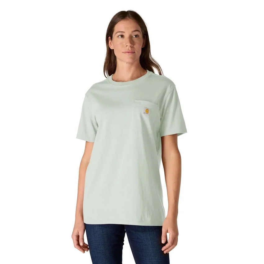 Camisola icónica K87 de corte largo e tecido pesado com bolsos para mulher