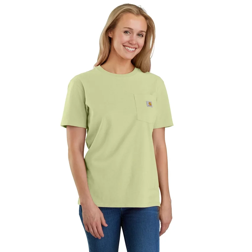 Camisola icónica K87 de corte largo e tecido pesado com bolsos para mulher