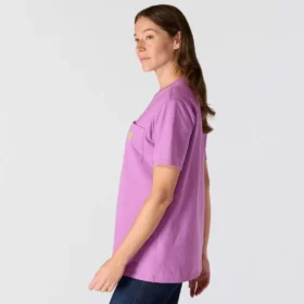 Camisola icónica K87 de corte largo e tecido pesado com bolsos para mulher