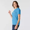 Camisola icónica K87 de corte largo e tecido pesado com bolsos para mulher