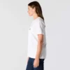 Camisola icónica K87 de corte largo e tecido pesado com bolsos para mulher