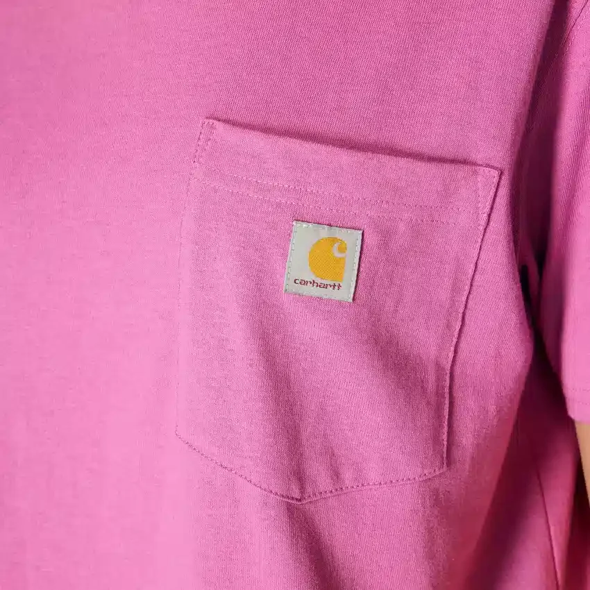 Camisola icónica K87 de corte largo e tecido pesado com bolsos para mulher