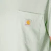 Camisola icónica K87 de corte largo e tecido pesado com bolsos para mulher