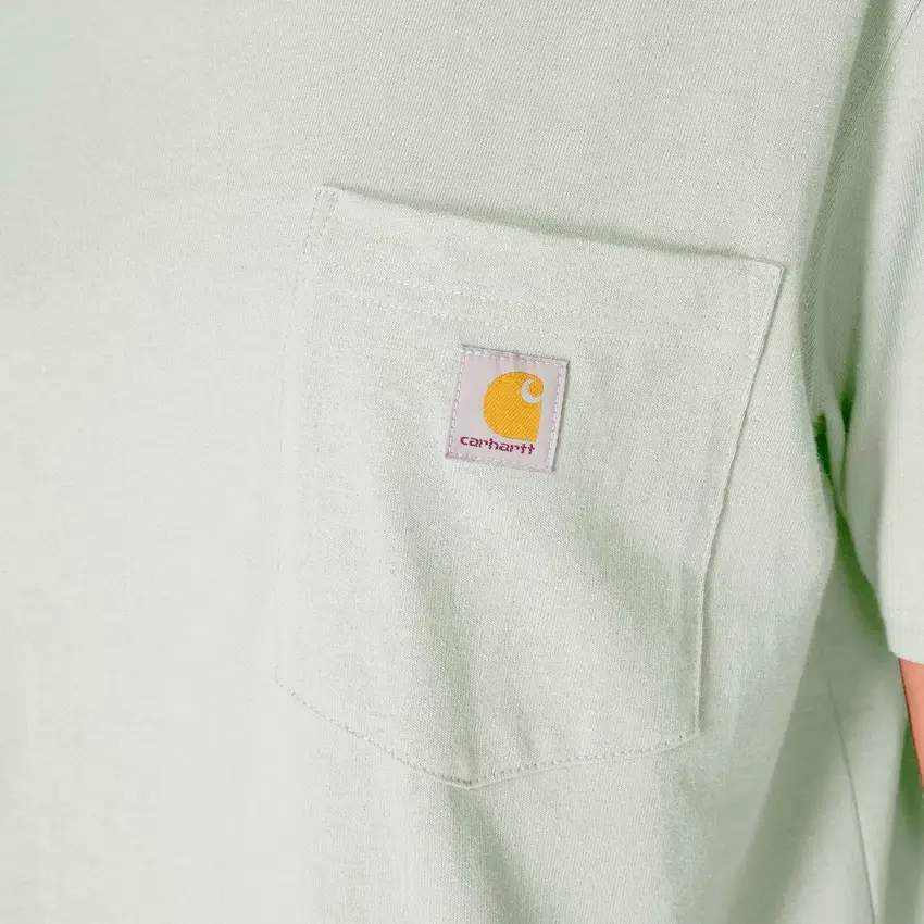 Camisola icónica K87 de corte largo e tecido pesado com bolsos para mulher