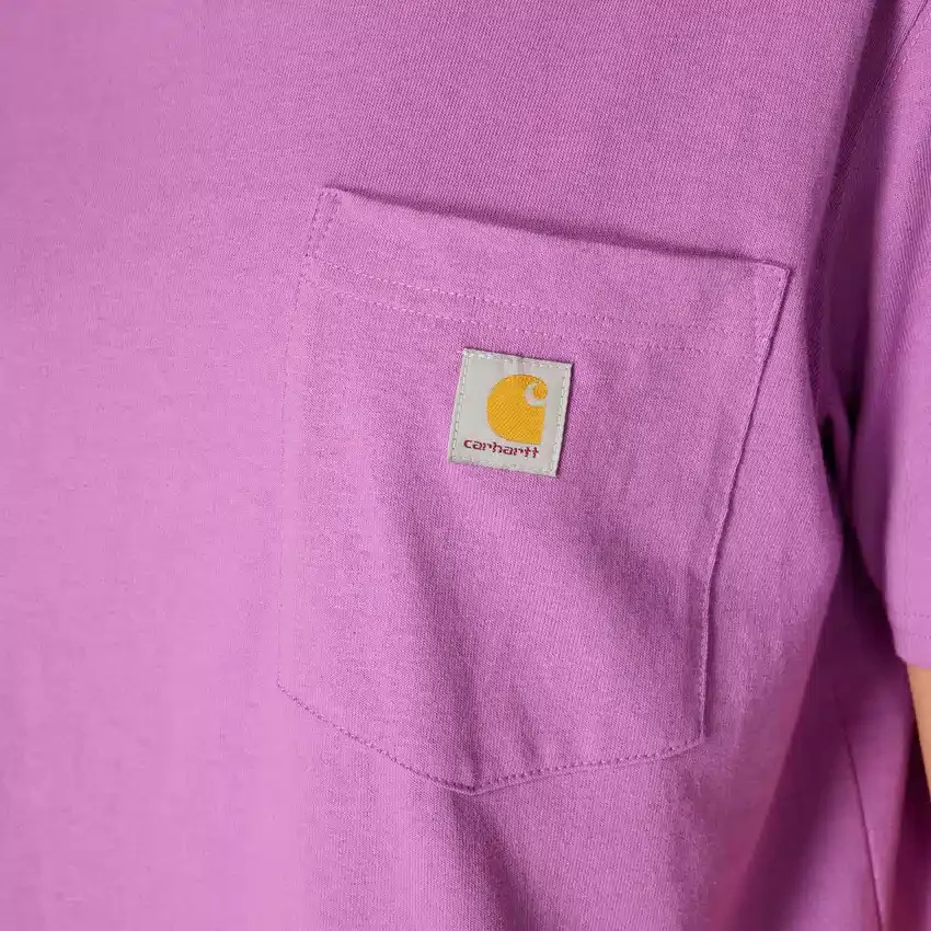 Camisola icónica K87 de corte largo e tecido pesado com bolsos para mulher
