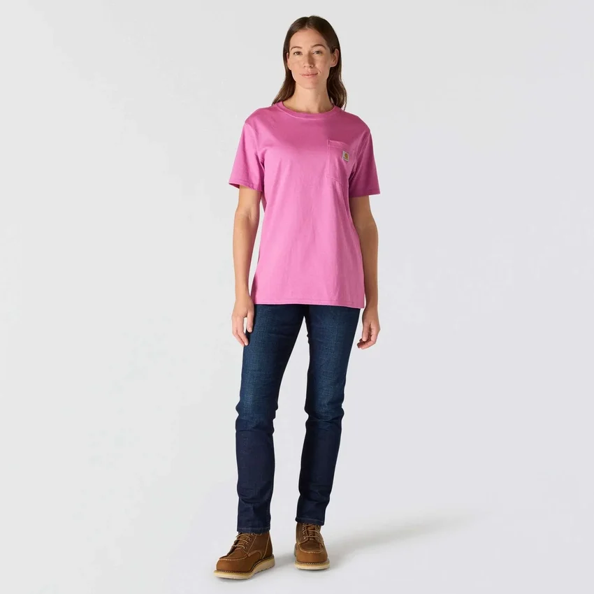 Camisola icónica K87 de corte largo e tecido pesado com bolsos para mulher
