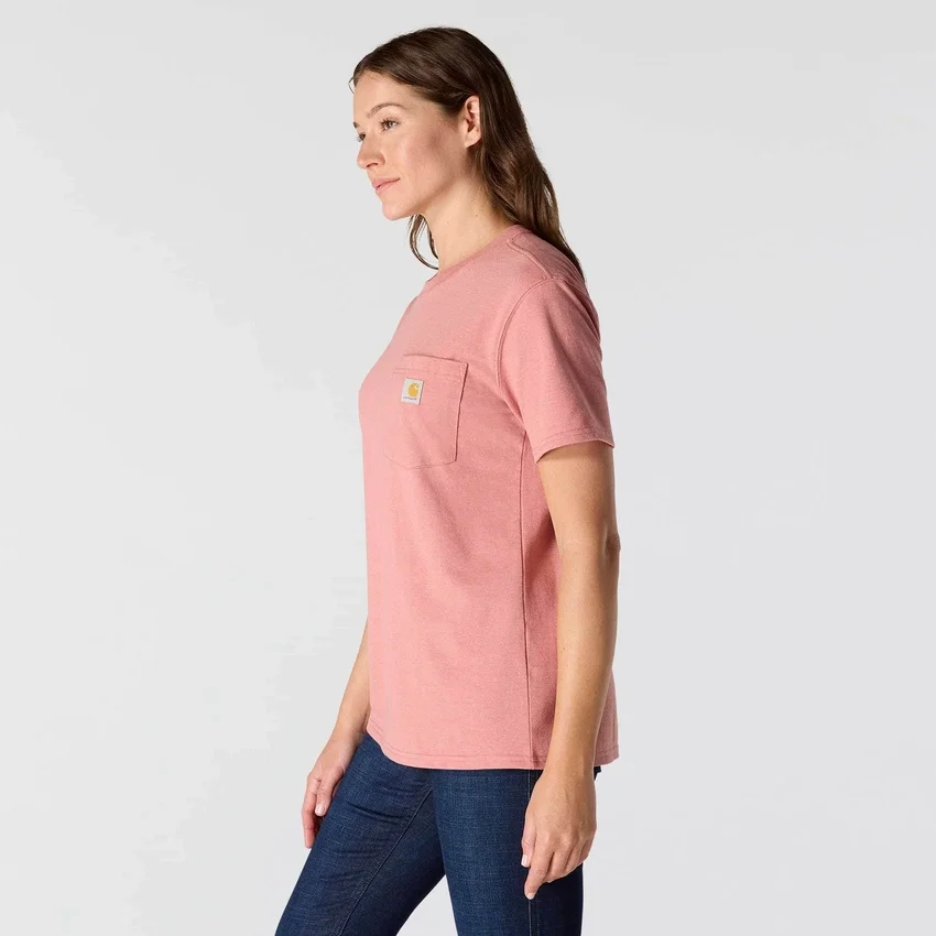Camisola icónica K87 de corte largo e tecido pesado com bolsos para mulher