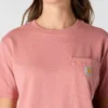 Camisola icónica K87 de corte largo e tecido pesado com bolsos para mulher