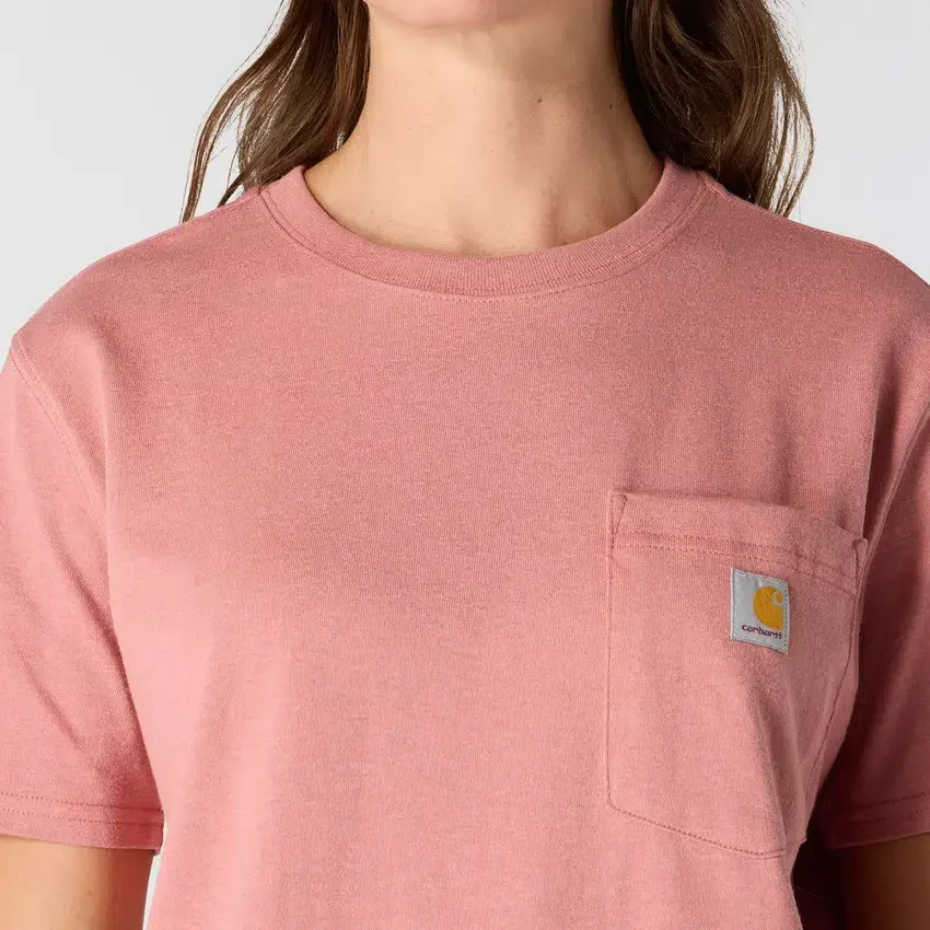 Camisola icónica K87 de corte largo e tecido pesado com bolsos para mulher