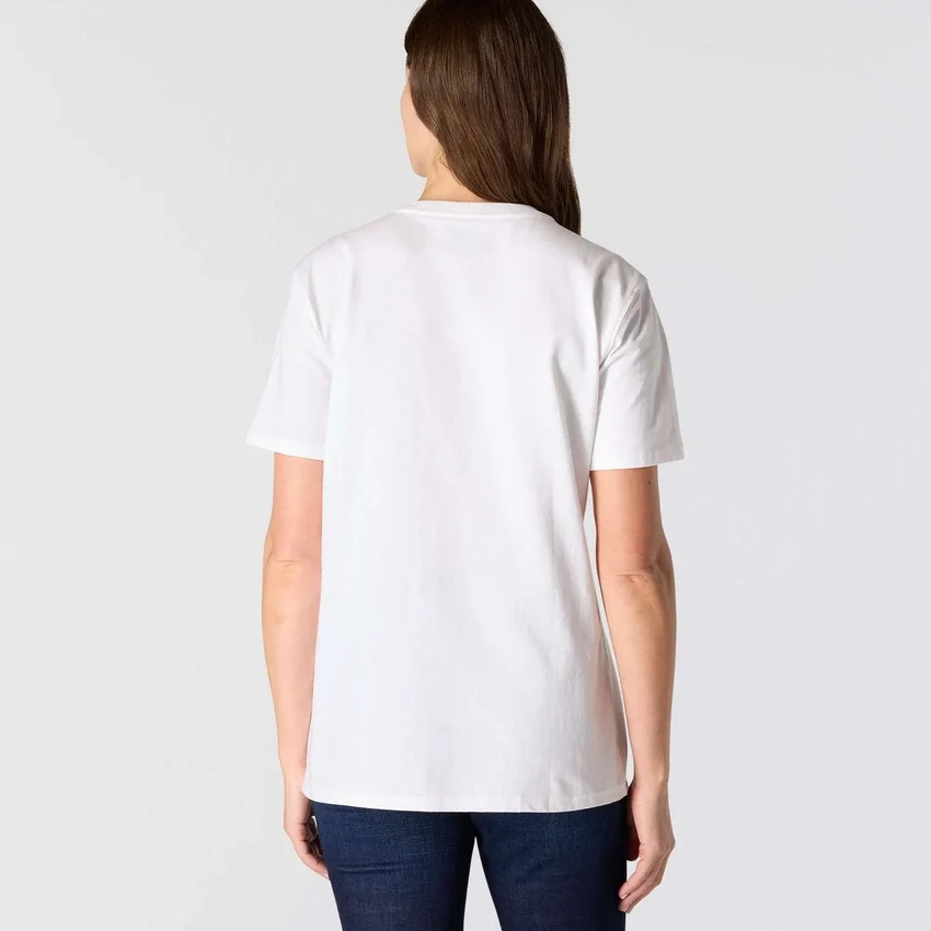 Camisola icónica K87 de corte largo e tecido pesado com bolsos para mulher