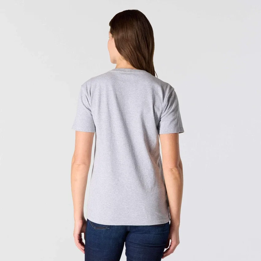 Camisola icónica K87 de corte largo e tecido pesado com bolsos para mulher