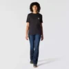Camisola icónica K87 de corte largo e tecido pesado com bolsos para mulher