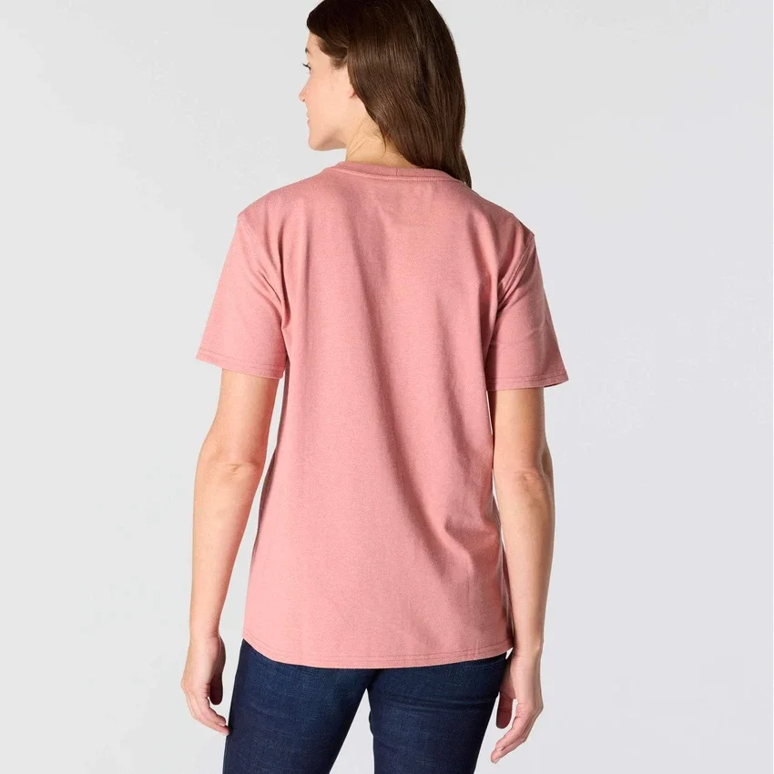 Camisola icónica K87 de corte largo e tecido pesado com bolsos para mulher