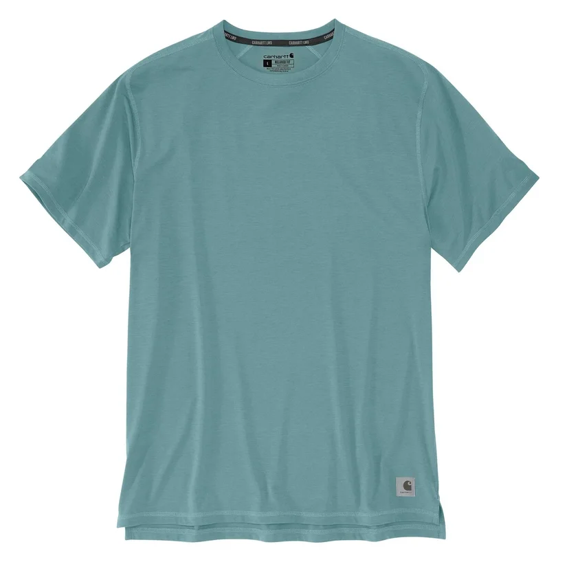 Camisola leve masculina Carhartt Force com absorção de humidade - UPF 50+