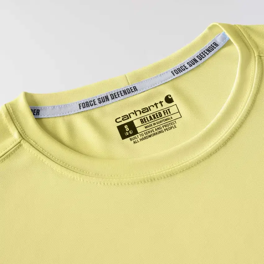Camisola leve para mulher Force Sun Defender UPF 50+ com absorção de humidade - Camisas de proteção solar