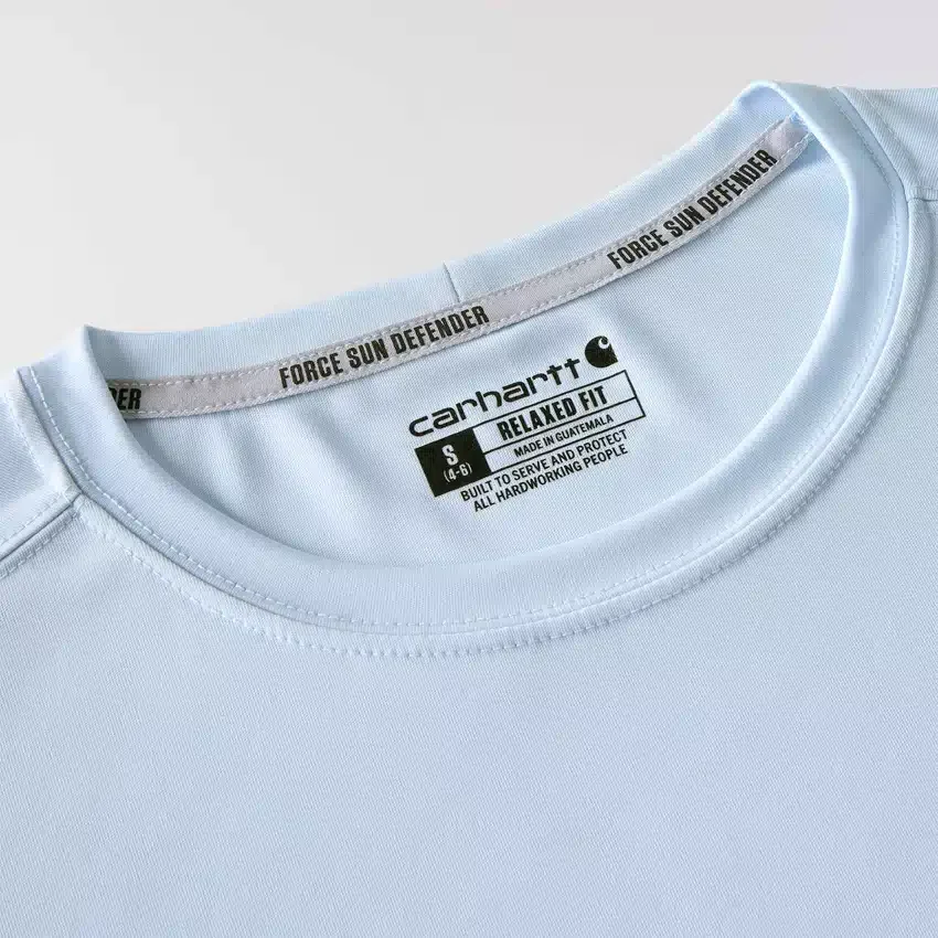 Camisola leve para mulher Force Sun Defender UPF 50+ com absorção de humidade - Camisas de proteção solar