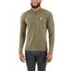 Camisola térmica masculina de camada base com fecho de correr de um quarto - carhartt Force® - Peso médio - Poliéster-lã